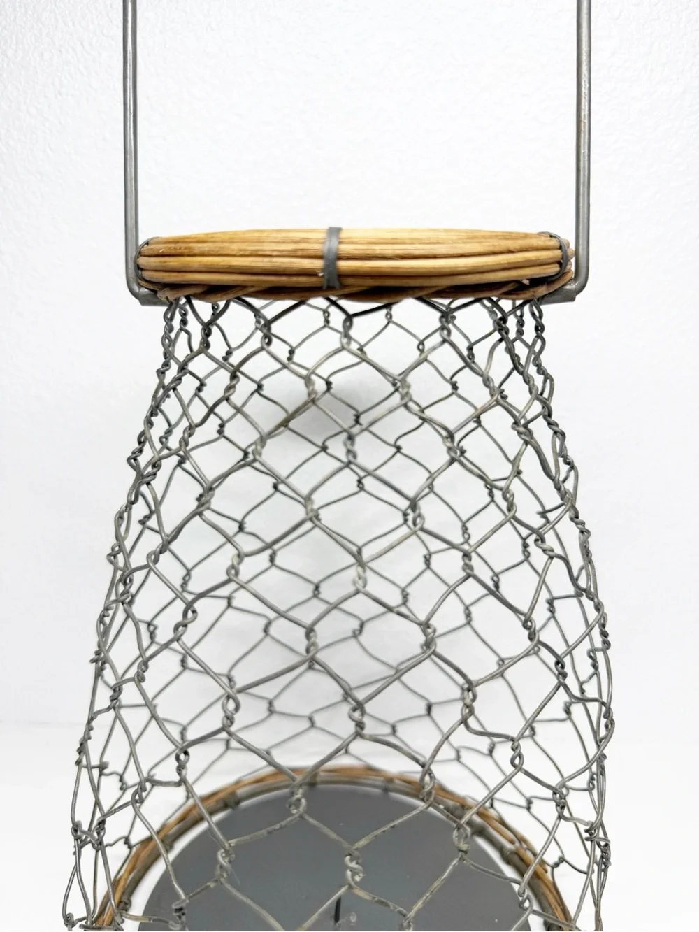 Farmhouse Chicken Wire Candle Lantern
